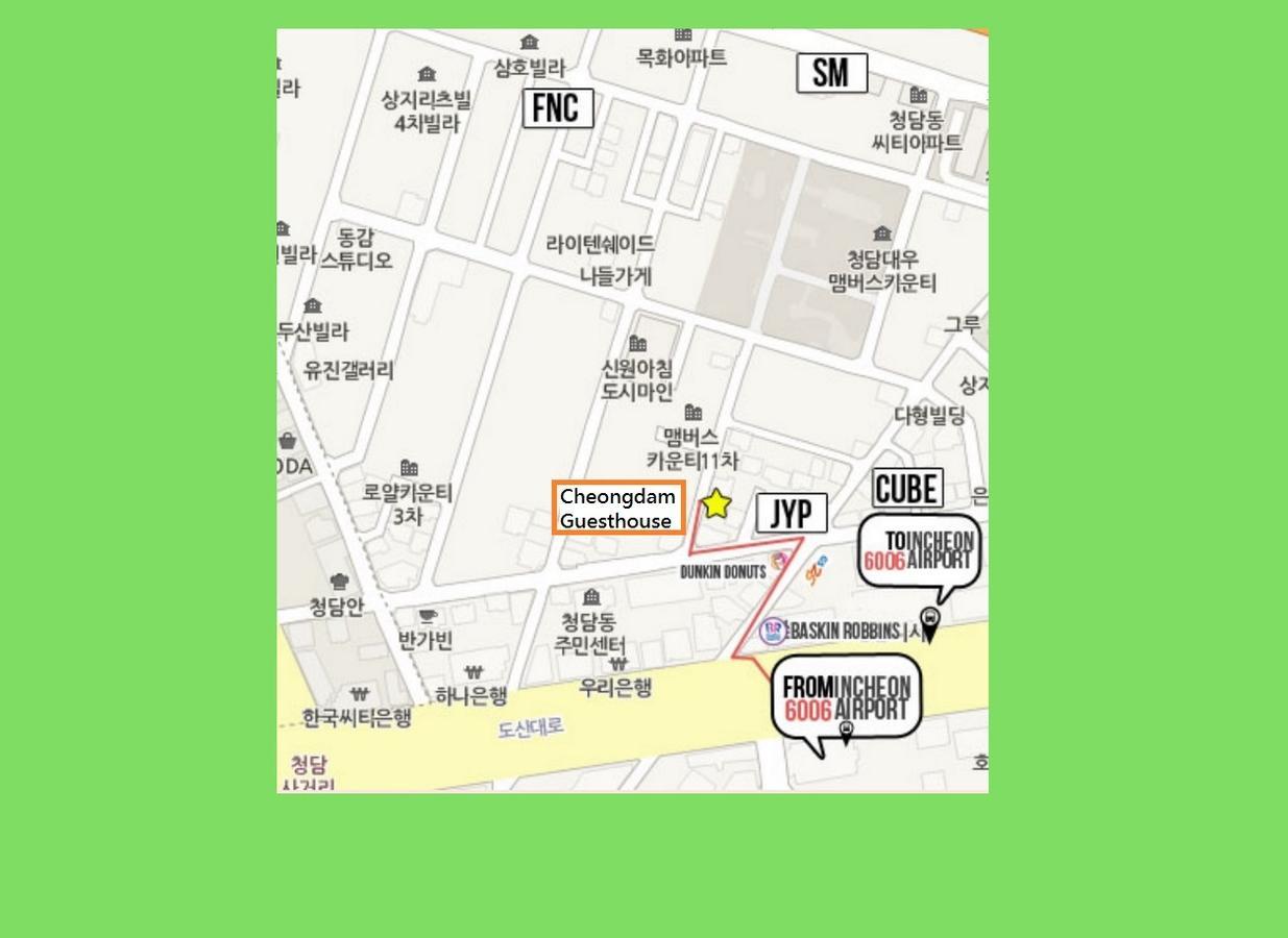 Cheongdam Ladies Guesthouse In سيول المظهر الخارجي الصورة